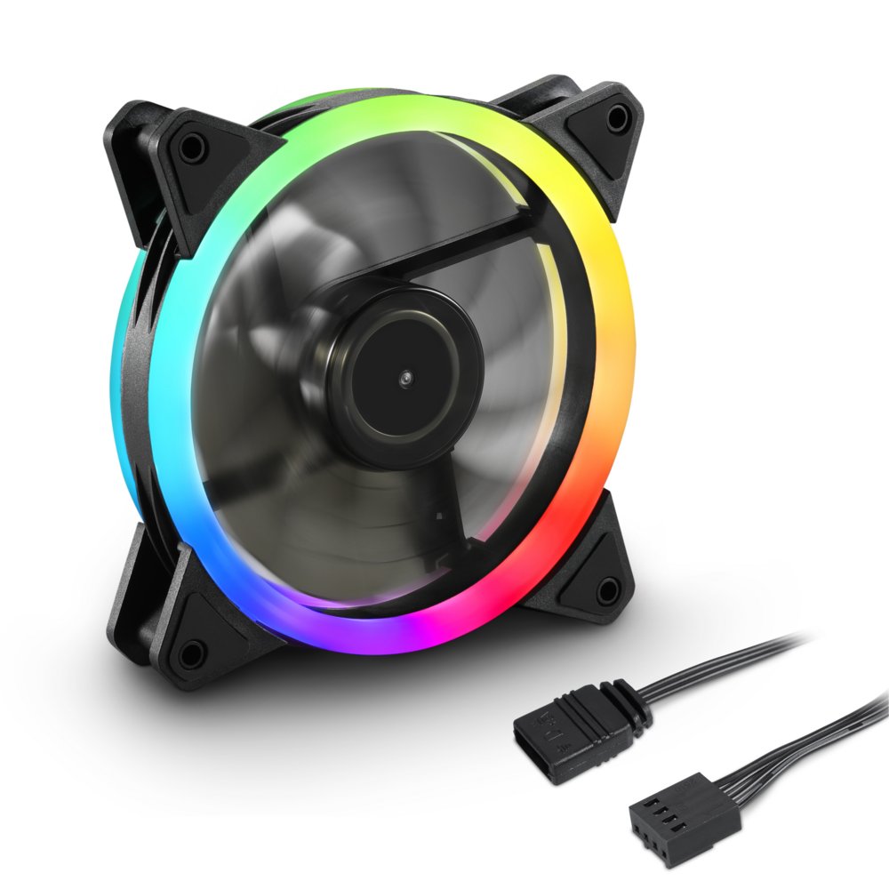 Sharkoon Shark Blades RGB PWM | 120mm Case Fan - Matmuis - Matmuis